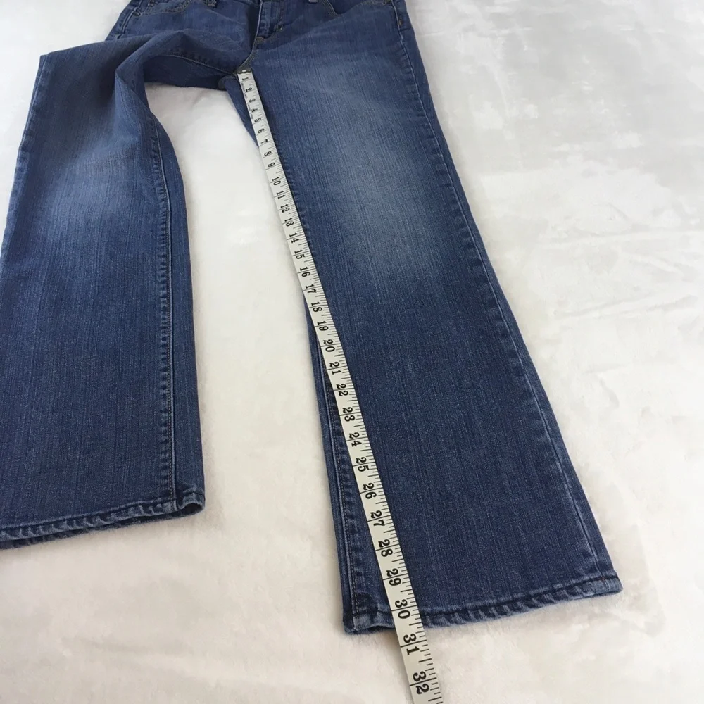 Gap 1969 Classic Denim Jeans Straight Size 6R - Picture 4 of 8